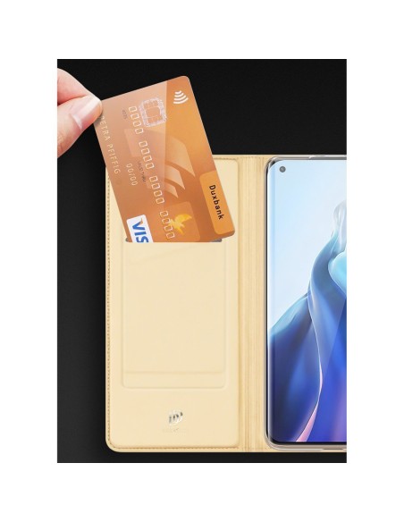 DUX DUCIS Skin Pro dėklo dėklo dangtelis su atvartu, skirtas Xiaomi Mi 11 blue DUX DUCIS Skin Pro dėklo dėklo dangtelis su atvartu, skirtas Xiaomi Mi 11 blue