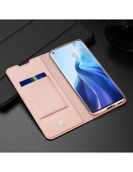 DUX DUCIS Skin Pro dėklo dėklo dangtelis su atvartu, skirtas Xiaomi Mi 11 blue DUX DUCIS Skin Pro dėklo dėklo dangtelis su atvartu, skirtas Xiaomi Mi 11 blue