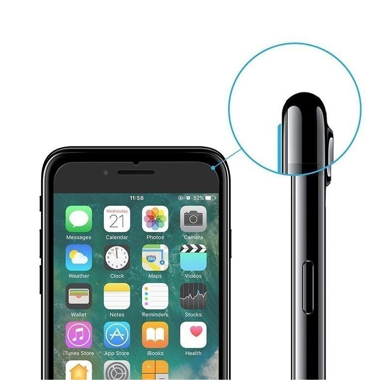 Grūdintas stiklas 9H grūdintas stiklas iPhone 12 Pro / iPhone 12 (pakuotė – vokas)