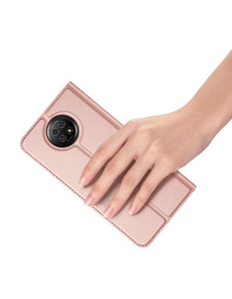 DUX DUCIS Skin Pro Holster Case Cover Xiaomi Redmi Note 9T 5G rožinė