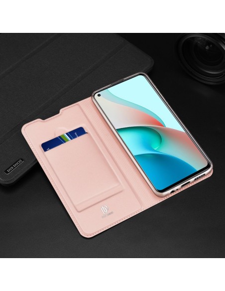DUX DUCIS Skin Pro Holster Case Cover Xiaomi Redmi Note 9T 5G rožinė