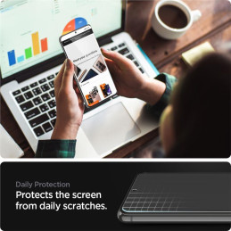 Spigen Neo Flex hidrogelio plėvelė, skirta Samsung Galaxy S21 Ultra