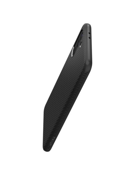 Spigen Liquid Air dėklas, skirtas Samsung Galaxy S21 - matinė juoda Spigen Liquid Air dėklas, skirtas Samsung Galaxy S21 - matinė juoda