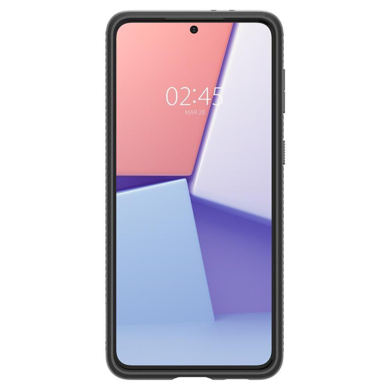 Spigen Liquid Air dėklas, skirtas Samsung Galaxy S21 - matinė juoda