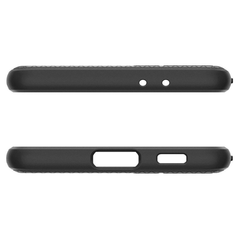 Spigen Liquid Air dėklas, skirtas Samsung Galaxy S21 - matinė juoda
