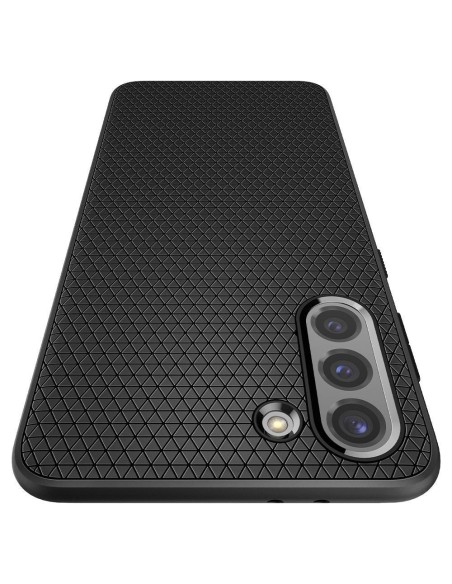 Spigen Liquid Air dėklas, skirtas Samsung Galaxy S21 - matinė juoda Spigen Liquid Air dėklas, skirtas Samsung Galaxy S21 - matinė juoda
