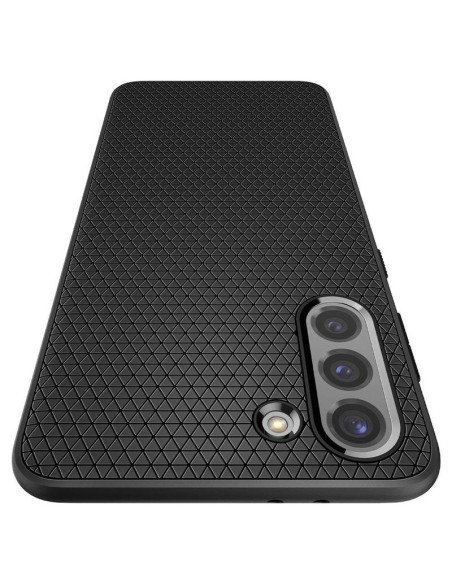 Spigen Liquid Air dėklas, skirtas Samsung Galaxy S21 - matinė juoda Spigen Liquid Air dėklas, skirtas Samsung Galaxy S21 - matinė juoda