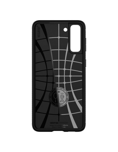 Spigen Rugged Armor dėklas, skirtas Samsung Galaxy S21 - matinė juoda Spigen Rugged Armor dėklas, skirtas Samsung Galaxy S21 - matinė juoda