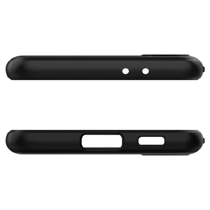 Spigen Rugged Armor dėklas, skirtas Samsung Galaxy S21 - matinė juoda