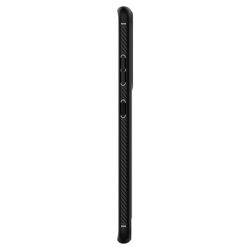 Spigen Rugged Armor dėklas, skirtas Samsung Galaxy S21 Ultra - matinė juoda