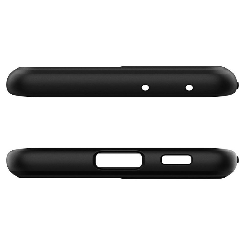 Spigen Rugged Armor dėklas, skirtas Samsung Galaxy S21 Ultra - matinė juoda