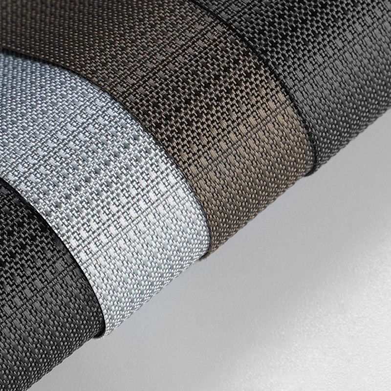 Dux Ducis Fino dėklo dangtelis, padengtas nailono medžiaga, skirtas Samsung Galaxy A72 4G juodas