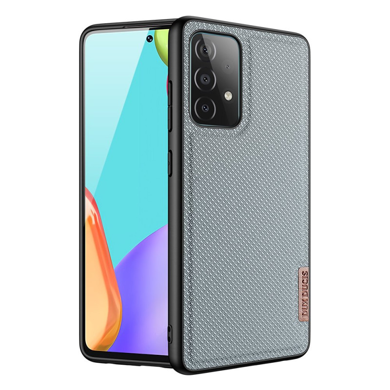 Dux Ducis Fino dėklo dangtelis, padengtas nailono medžiaga, skirtas Samsung Galaxy A72 4G pilkas Dux Ducis Fino dėklo dangtelis, padengtas nailono medžiaga, skirtas Samsung Galaxy A72 4G pilkas