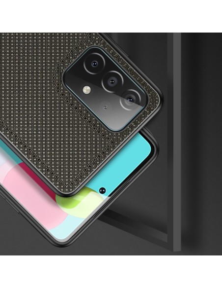 Dux Ducis Fino dėklo dangtelis, padengtas nailono medžiaga, skirtas Samsung Galaxy A72 4G žaliai Dux Ducis Fino dėklo dangtelis, padengtas nailono medžiaga, skirtas Samsung Galaxy A72 4G žaliai