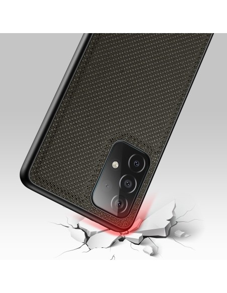 Dux Ducis Fino dėklo dangtelis, padengtas nailono medžiaga, skirtas Samsung Galaxy A72 4G žaliai Dux Ducis Fino dėklo dangtelis, padengtas nailono medžiaga, skirtas Samsung Galaxy A72 4G žaliai