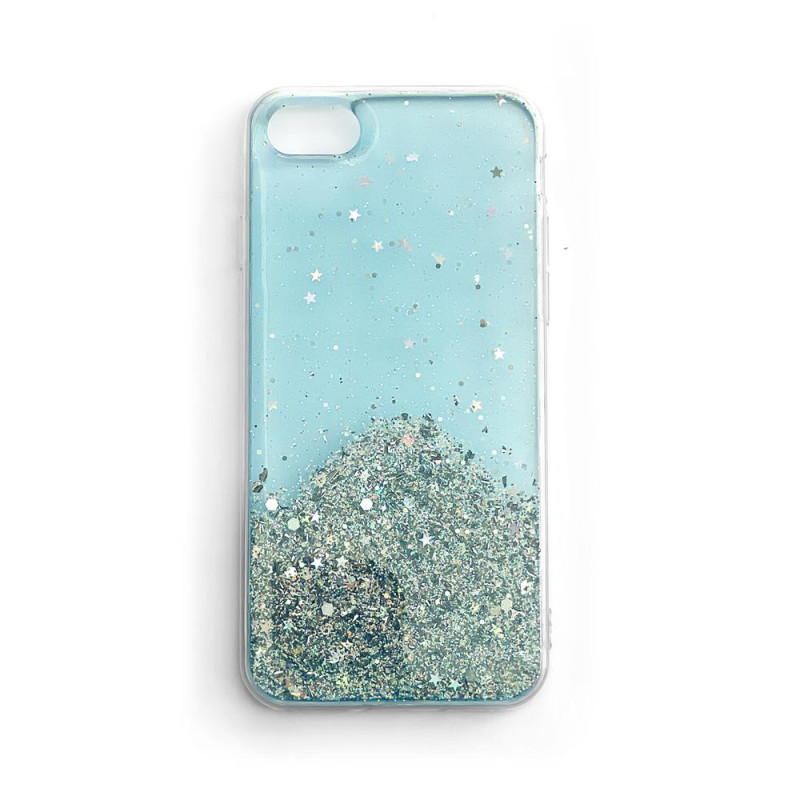 Wozinsky Star Glitter blizgus dėklo dangtelis su blizgučiais, skirtas Samsung Galaxy A30 mėlynai Wozinsky Star Glitter blizgus dėklo dangtelis su blizgučiais, skirtas Samsung Galaxy A30 mėlynai