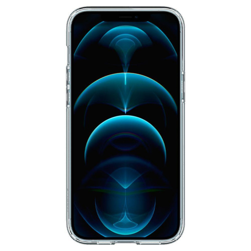 Spigen Ultra Hybrid Mag MagSafe dėklas, skirtas iPhone 12 / iPhone 12 Pro - baltas