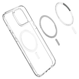 Spigen Ultra Hybrid Mag MagSafe dėklas, skirtas iPhone 12 / iPhone 12 Pro - baltas
