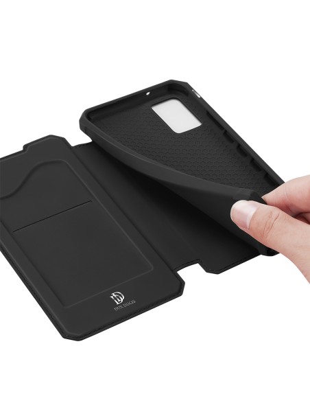 DUX DUCIS Skin X dėklo dėklo dangtelis su atvartu, skirtas Samsung Galaxy A02s EU juodas DUX DUCIS Skin X dėklo dėklo dangtelis su atvartu, skirtas Samsung Galaxy A02s EU juodas