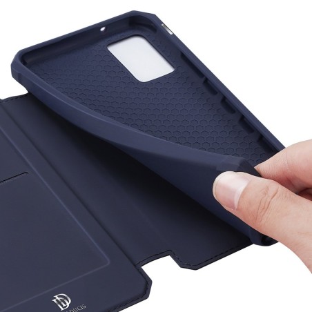 DUX DUCIS Skin X dėklo dėklo dėklas su atvartu, skirtas Samsung Galaxy A02s EU blue DUX DUCIS Skin X dėklo dėklo dėklas su atvartu, skirtas Samsung Galaxy A02s EU blue