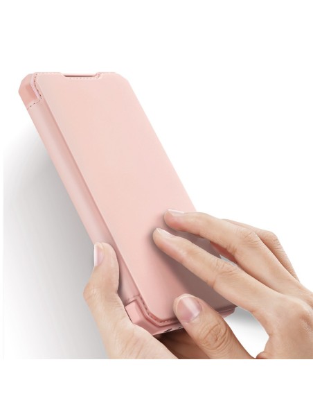 DUX DUCIS Skin X dėklo dėklo dangtelis su atvartu, skirtas Samsung Galaxy A02s EU pink DUX DUCIS Skin X dėklo dėklo dangtelis su atvartu, skirtas Samsung Galaxy A02s EU pink