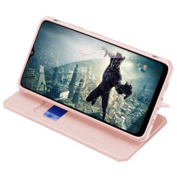 DUX DUCIS Skin X dėklo dėklo dangtelis su atvartu, skirtas Samsung Galaxy A02s EU pink