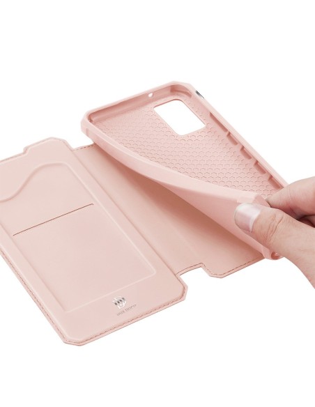 DUX DUCIS Skin X dėklo dėklo dangtelis su atvartu, skirtas Samsung Galaxy A02s EU pink DUX DUCIS Skin X dėklo dėklo dangtelis su atvartu, skirtas Samsung Galaxy A02s EU pink