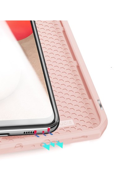 DUX DUCIS Skin X dėklo dėklo dangtelis su atvartu, skirtas Samsung Galaxy A02s EU pink DUX DUCIS Skin X dėklo dėklo dangtelis su atvartu, skirtas Samsung Galaxy A02s EU pink