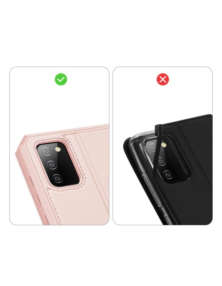 DUX DUCIS Skin X dėklo dėklo dangtelis su atvartu, skirtas Samsung Galaxy A02s EU pink DUX DUCIS Skin X dėklo dėklo dangtelis su atvartu, skirtas Samsung Galaxy A02s EU pink