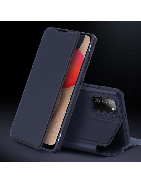DUX DUCIS Skin X dėklo dėklo dangtelis su atvartu, skirtas Samsung Galaxy A02s EU pink DUX DUCIS Skin X dėklo dėklo dangtelis su atvartu, skirtas Samsung Galaxy A02s EU pink