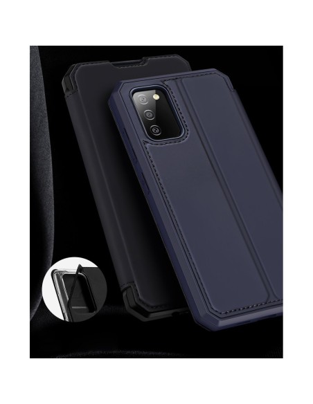 DUX DUCIS Skin X dėklo dėklo dangtelis su atvartu, skirtas Samsung Galaxy A02s EU pink DUX DUCIS Skin X dėklo dėklo dangtelis su atvartu, skirtas Samsung Galaxy A02s EU pink