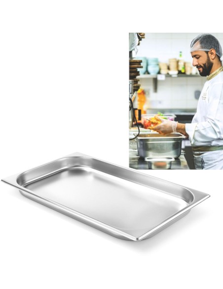 GN 1/1 nerūdijančio plieno konteineris Profi Line aukštis 40 mm - Hendi 801246