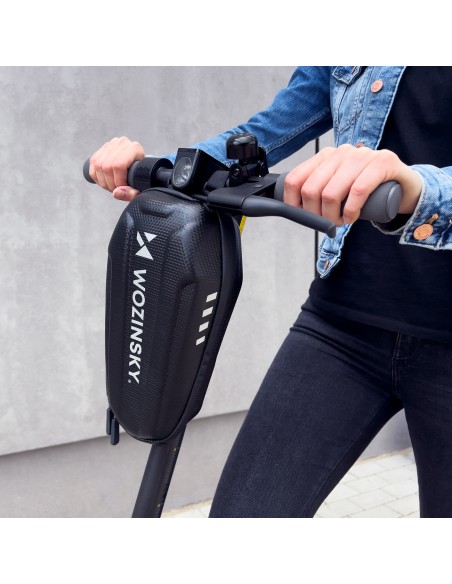 Vandeniui atsparus paspirtuko rankenos krepšys, 3L juodas