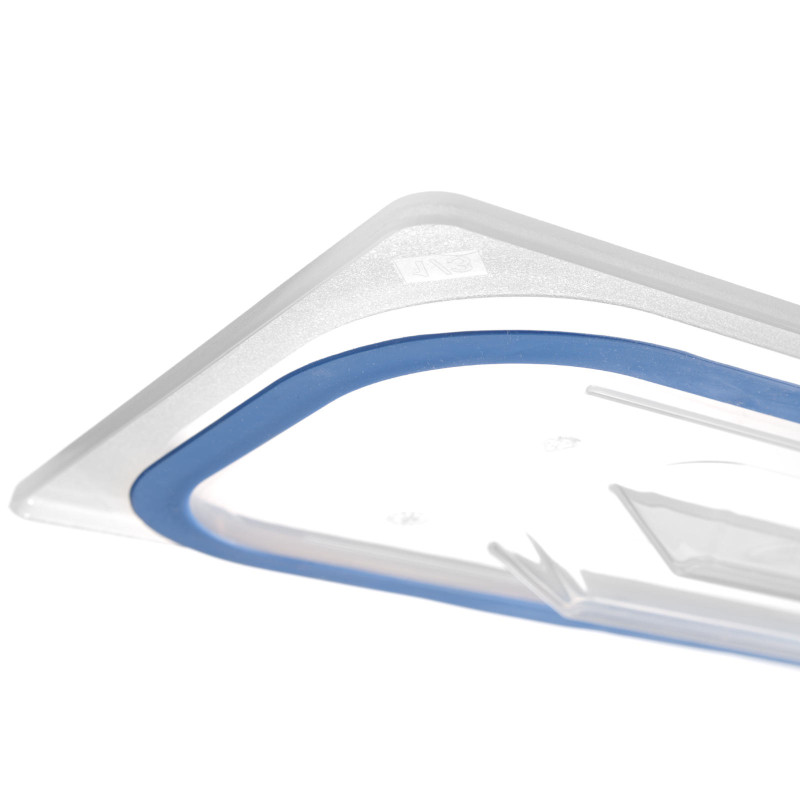 Dangtis su silikonine tarpine GN 1/3 konteineriams - HENDI 881828