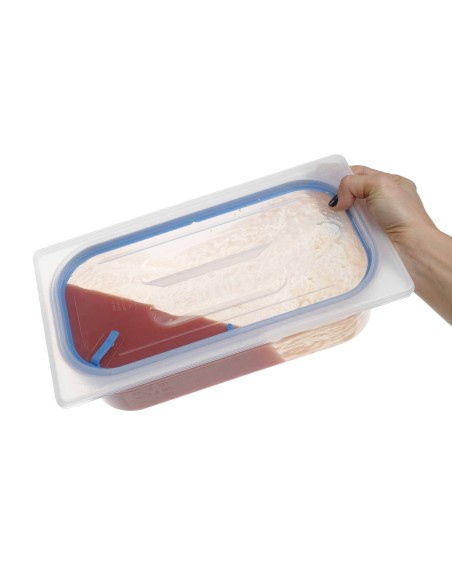 Dangtis su silikonine tarpine GN 1/3 konteineriams - HENDI 881828