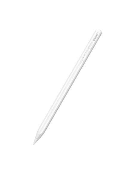 Rašiklis su LED indikatoriumi iPad baltam + USB-C laidu ir keičiamu aktyviuoju antgaliu Rašiklis su LED indikatoriumi iPad baltam + USB-C laidu ir keičiamu aktyviuoju antgaliu