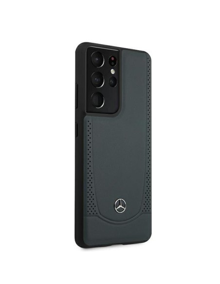 Mercedes Urban Line dėklas, skirtas Samsung Galaxy S21 Ultra - tamsiai mėlynas Mercedes Urban Line dėklas, skirtas Samsung Galaxy S21 Ultra - tamsiai mėlynas