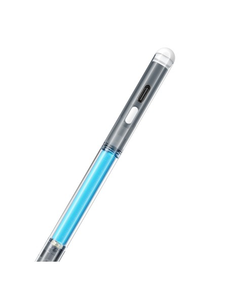 Rašiklis su LED indikatoriumi iPad baltam + USB-C laidu ir keičiamu aktyviuoju antgaliu Rašiklis su LED indikatoriumi iPad baltam + USB-C laidu ir keičiamu aktyviuoju antgaliu