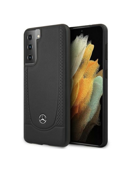 Mercedes Urban Line dėklas Samsung Galaxy S21+ - juodas Mercedes Urban Line dėklas Samsung Galaxy S21+ - juodas