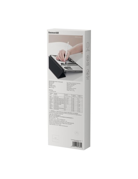 Rašiklis su LED indikatoriumi iPad baltam + USB-C laidu ir keičiamu aktyviuoju antgaliu Rašiklis su LED indikatoriumi iPad baltam + USB-C laidu ir keičiamu aktyviuoju antgaliu