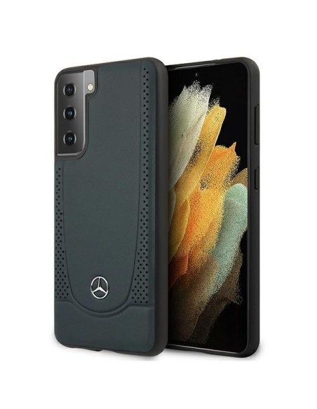 Mercedes Urban Line dėklas, skirtas Samsung Galaxy S21+ - tamsiai mėlynas Mercedes Urban Line dėklas, skirtas Samsung Galaxy S21+ - tamsiai mėlynas