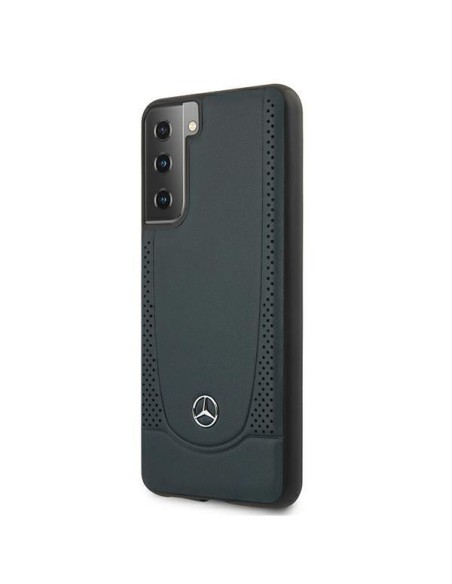 Mercedes Urban Line dėklas, skirtas Samsung Galaxy S21+ - tamsiai mėlynas Mercedes Urban Line dėklas, skirtas Samsung Galaxy S21+ - tamsiai mėlynas