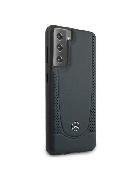 Mercedes Urban Line dėklas, skirtas Samsung Galaxy S21+ - tamsiai mėlynas Mercedes Urban Line dėklas, skirtas Samsung Galaxy S21+ - tamsiai mėlynas