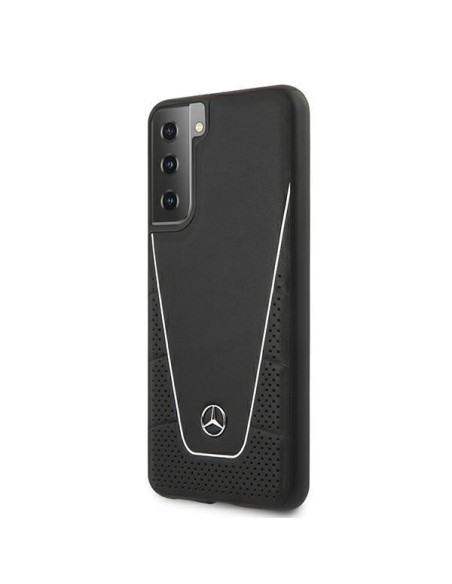 Mercedes Dynamic Line dėklas Samsung Galaxy S21+ - juodas Mercedes Dynamic Line dėklas Samsung Galaxy S21+ - juodas