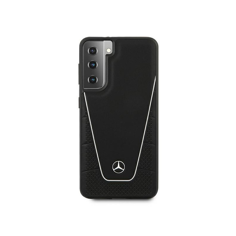 Mercedes Dynamic Line dėklas Samsung Galaxy S21+ - juodas