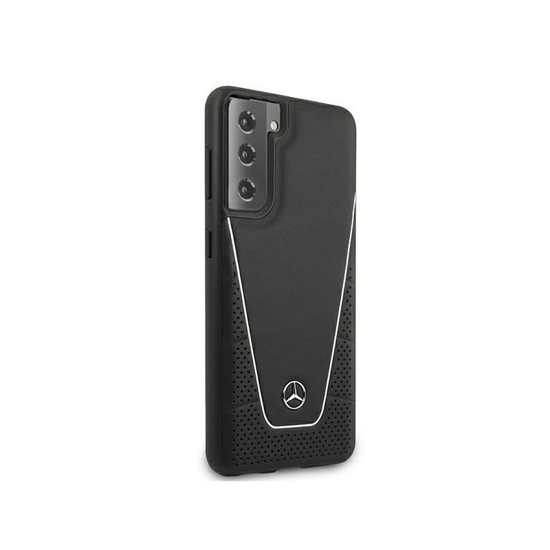 Mercedes Dynamic Line dėklas Samsung Galaxy S21+ - juodas