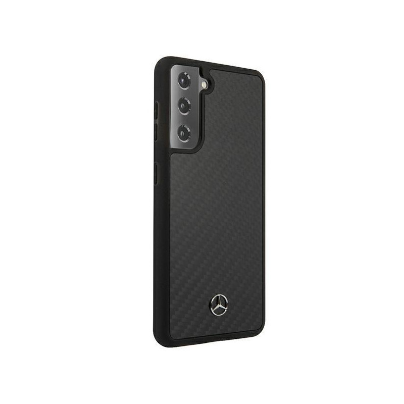 Mercedes Dynamic Line dėklas Samsung Galaxy S21+ - juodas