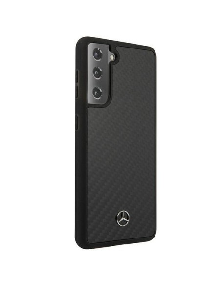 Mercedes Dynamic Line dėklas Samsung Galaxy S21+ - juodas Mercedes Dynamic Line dėklas Samsung Galaxy S21+ - juodas
