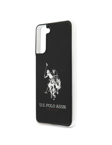 JAV Polo Assn byla Blizgus didelis logotipas Samsung Galaxy S21+ – juodas JAV Polo Assn byla Blizgus didelis logotipas Samsung Galaxy S21+ – juodas