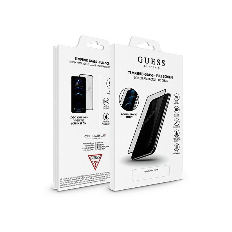 Guess Vintage Magic Logo grūdintas stiklas skirtas iPhone 12 mini